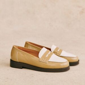 NWT Sezane Andrea Loafers Argile Multi - Size 38